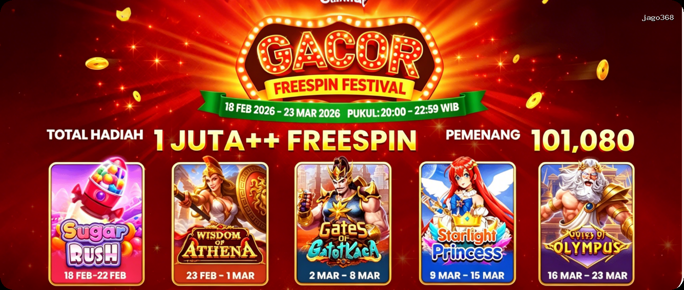 Login jago368 Sekarang Bonus Melimpah